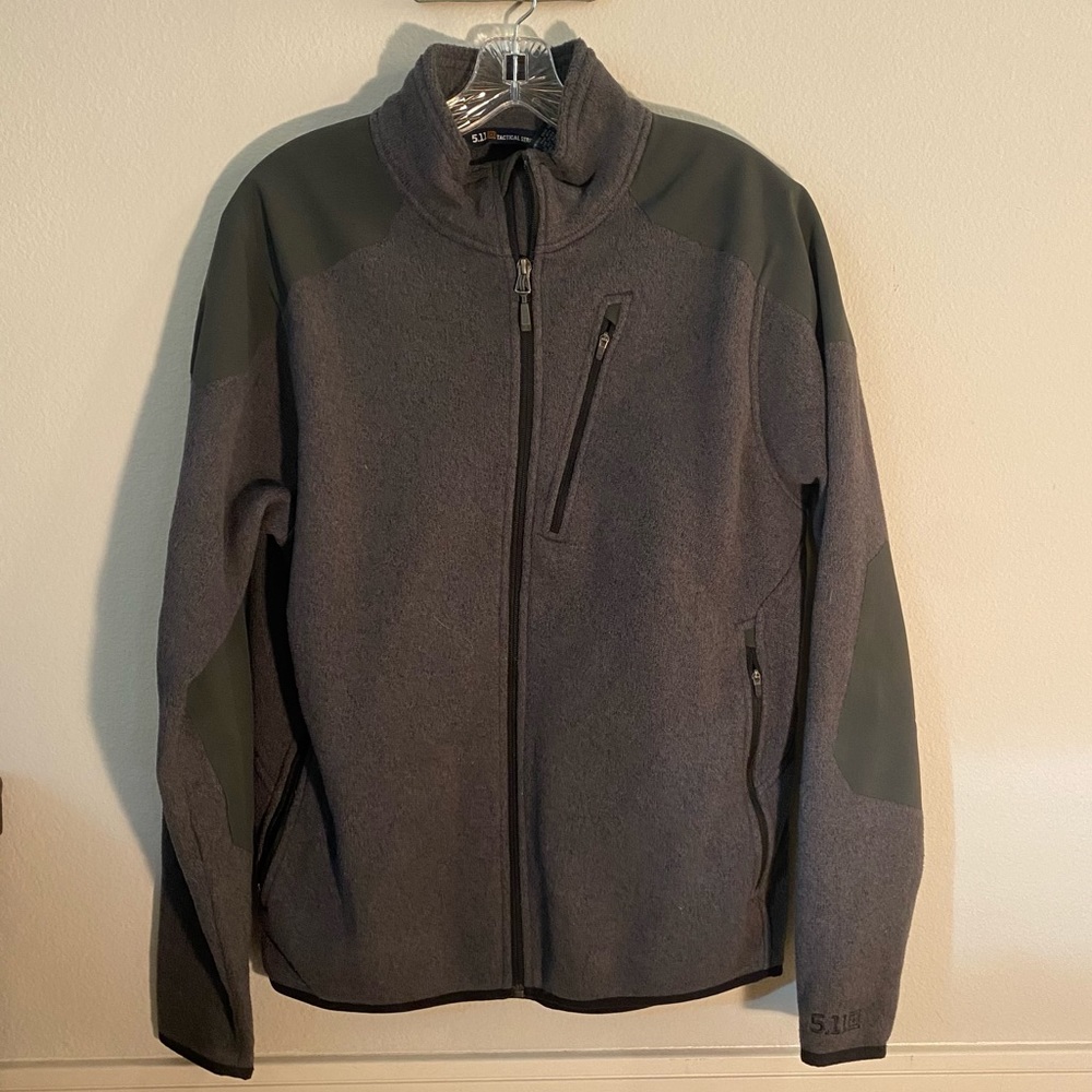 Grey Fleece Jacket